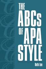 The ABCs of APA Style