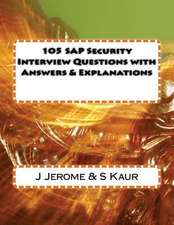 105 SAP Security Interview Questions with Answers & Explanations