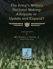 The Army's Military Decision Making