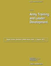 Army Training and Leader Development