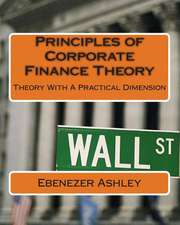 Principles of Corporate Finance Theory