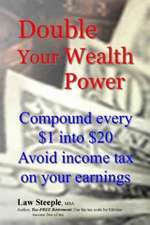 Double Your Wealth Power: Compound Every $1 Into $20; Avoid Income Taxon Your Earnings