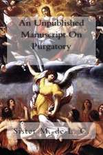 An Unpublished Manuscript on Purgatory