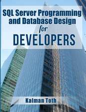 SQL Server Programming and Database Design for Developers