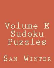 Volume E Sudoku Puzzles