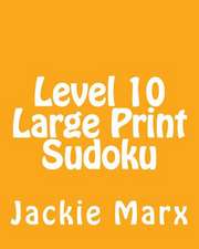 Level 10 Large Print Sudoku