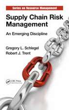 Supply Chain Risk Management: An Emerging Discipline