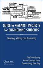 Guide to Research Projects for Engineering Students