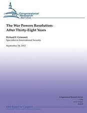 The War Powers Resolution