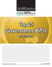 Top 25 Governance Kpis of 2011-2012