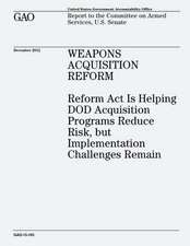 Weapons Acquisition Reform