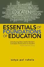 Essentials of Foundations of Education