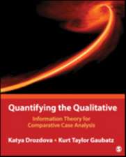 Quantifying the Qualitative: Information Theory for Comparative Case Analysis