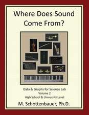 Where Does Sound Come From? Data & Graphs for Science Lab