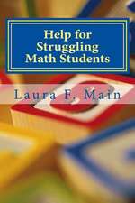 Help for Struggling Math Students