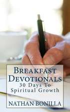 Breakfast Devotionals