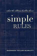 Simple Rules