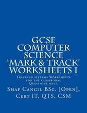 Gcse Computer Science 'Mark & Track' Worksheets I