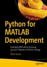 Python for MATLAB Development: Extend MATLAB with 300,000+ Modules from the Python Package Index