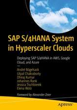 SAP S/4HANA Systems in Hyperscaler Clouds: Deploying SAP S/4HANA in AWS, Google Cloud, and Azure