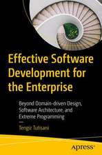 Effective Software Development for the Enterprise: Beyond Domain Driven Design, Software Architecture, and Extreme Programming