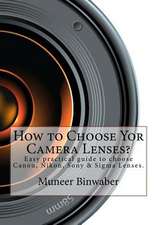 How to Choose Yor Camera Lenses?