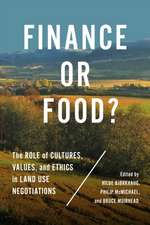 Finance or Food?