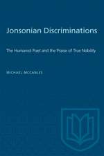 Jonsonian Discriminations