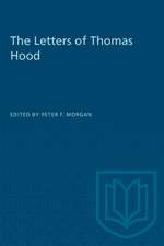 LETTERS OF THOMAS HOOD