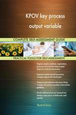 KPOV key process output variable Complete Self-Assessment Guide