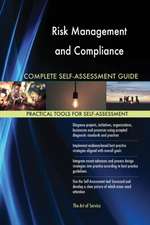 Risk Management and Compliance Complete Self-Assessment Guide