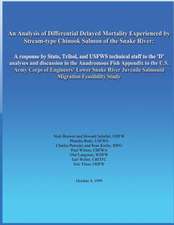 An Analysis of Differential Delayed Mortality Experienced by Stream-Type Chinook Salmon of the Snake River