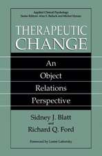 Therapeutic Change: An Object Relations Perspective