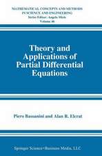 Theory and Applications of Partial Differential Equations