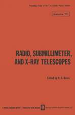 Radio, Submillimeter, and X-Ray Telescopes