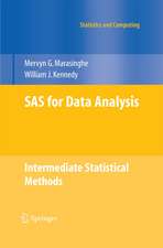 SAS for Data Analysis: Intermediate Statistical Methods