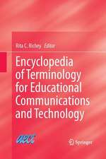 Encyclopedia of Terminology for Educational Communications and Technology