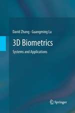 3D Biometrics: Systems and Applications