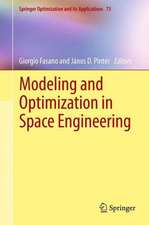 Modeling and Optimization in Space Engineering