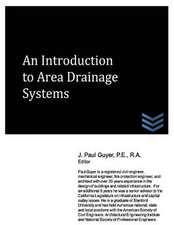 An Introduction to Area Drainage Systems