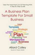 A Business Plan Template for Small Business