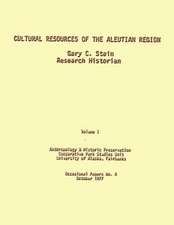 Cultural Resources of the Aleutian Region