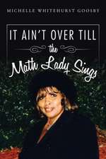 It Ain't Over Till the Math Lady Sings