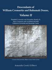 Descendants of William Cromartie and Ruhamah Doane