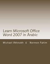 Learn Microsoft Office Word 2007 in Arabic