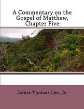 A Commentary on the Gospel of Matthew, Chapter Five