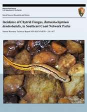 Incidence of Chytrid Fungus, Batrachochytrium Dendrobatidis, in Southeast Coast Network Parks