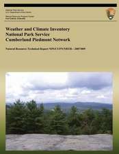 Weather and Climate Inventory National Park Service Cumberland Piedmont Network