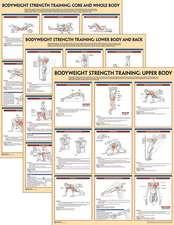 Bodyweight Strength Training Anatomy Poster Series