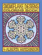 Snowflake Designs Coloring Book